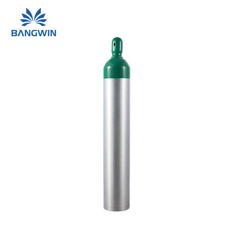 Fast Delivery Good Price 15l 10l 9l 8l 7l 6l 5l 4l 3l 2l 1l BW Aluminum Medical Gas Tank Oxygen Cylinder