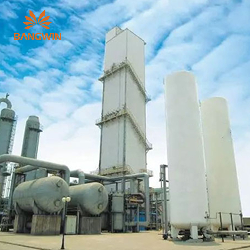 Bangwin Skid Mounted Cryogenic Air Separation Unit Liquid Nitrogen Machine Liquid Oxygen Plant