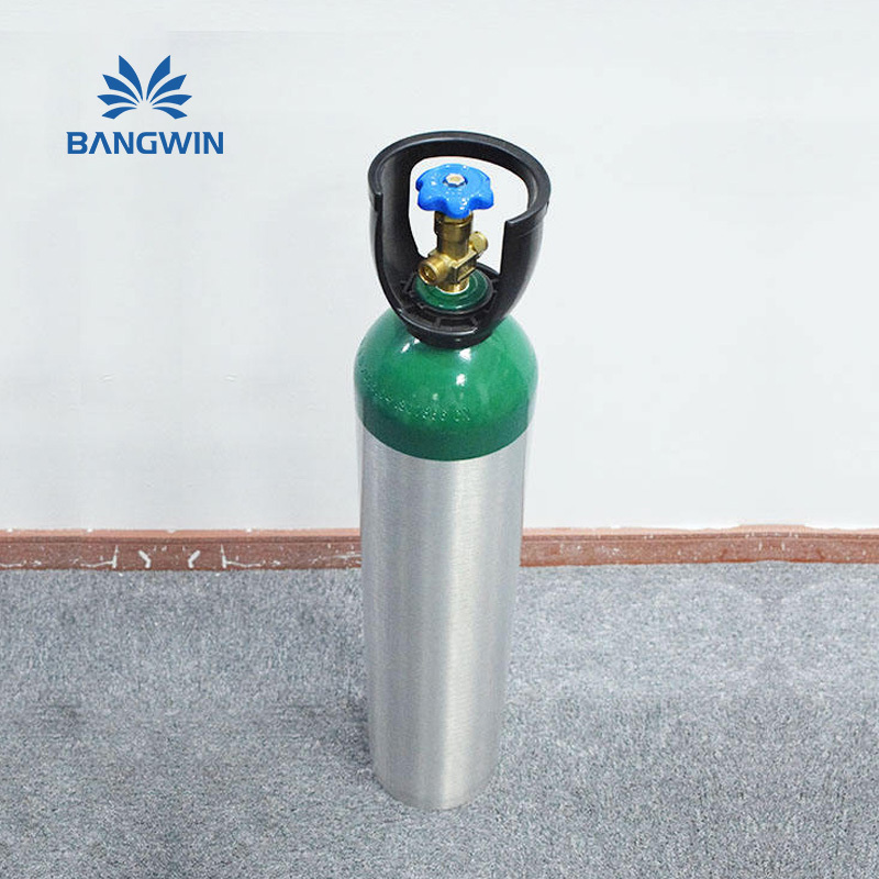 Factory direct supply low price 5LBS 10LBS 20LBS 10kg co2 tank aluminum beverage co2 cylinder with CGA320 valve