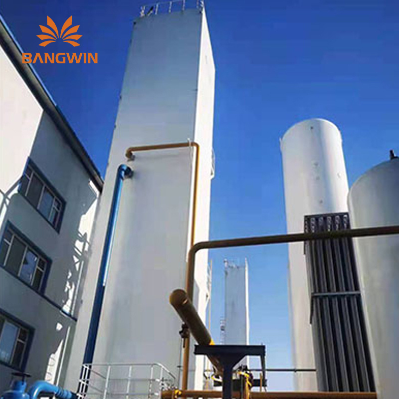 Bangwin Skid Mounted Cryogenic Air Separation Unit Liquid Nitrogen Machine Liquid Oxygen Plant