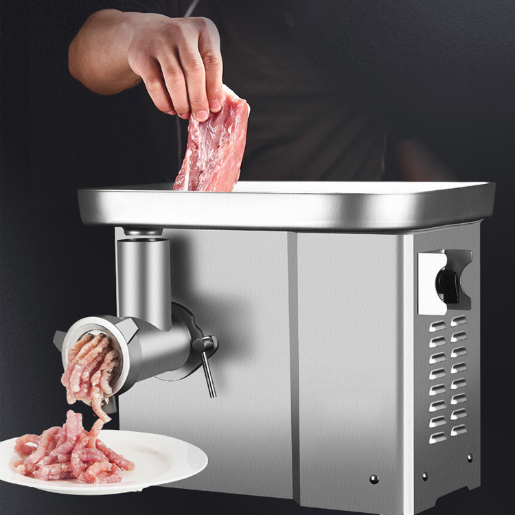 Commercial Electric Meat Mincer Meat Grinder Manual Stainless Steel