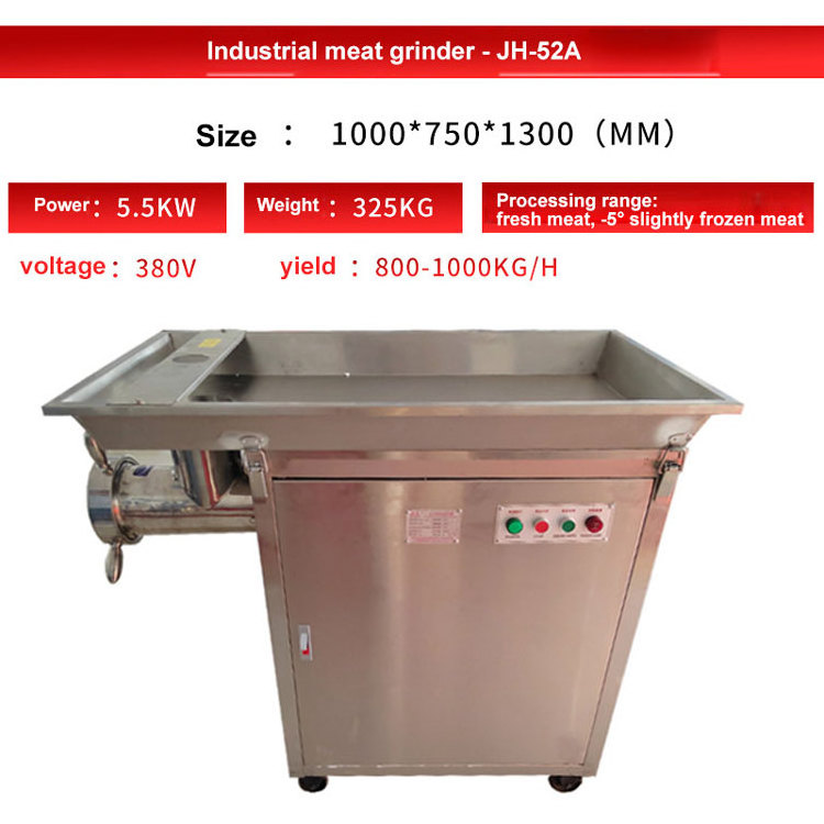 Electric Industrial Meat Mincer Trade Chopper Mincer Meat Grinders For Food Processing Plant