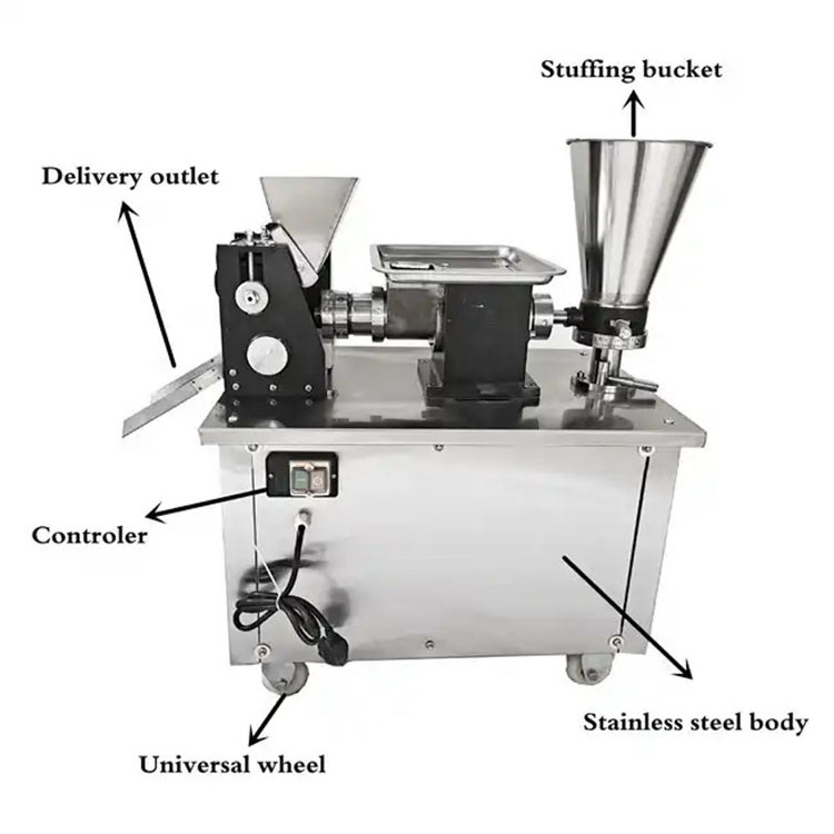 China Large Dumpling Samosa Making Machine New Momo Making Machine