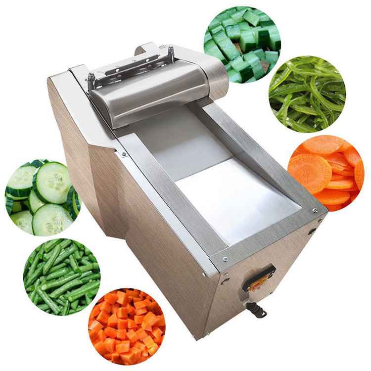 Automatic pickled vegetable pepper celery cut belt cutter green bean herb leek cutting machine