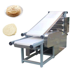 Roti Chapati Maker Fully Automatic Wrapper Round Dough Forming Tandoori Naan Tortilla Making Machine