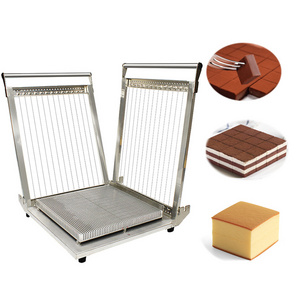 Manual Confectionery Cutting Machine Chocolate Brownie Guitar Cutter Machine