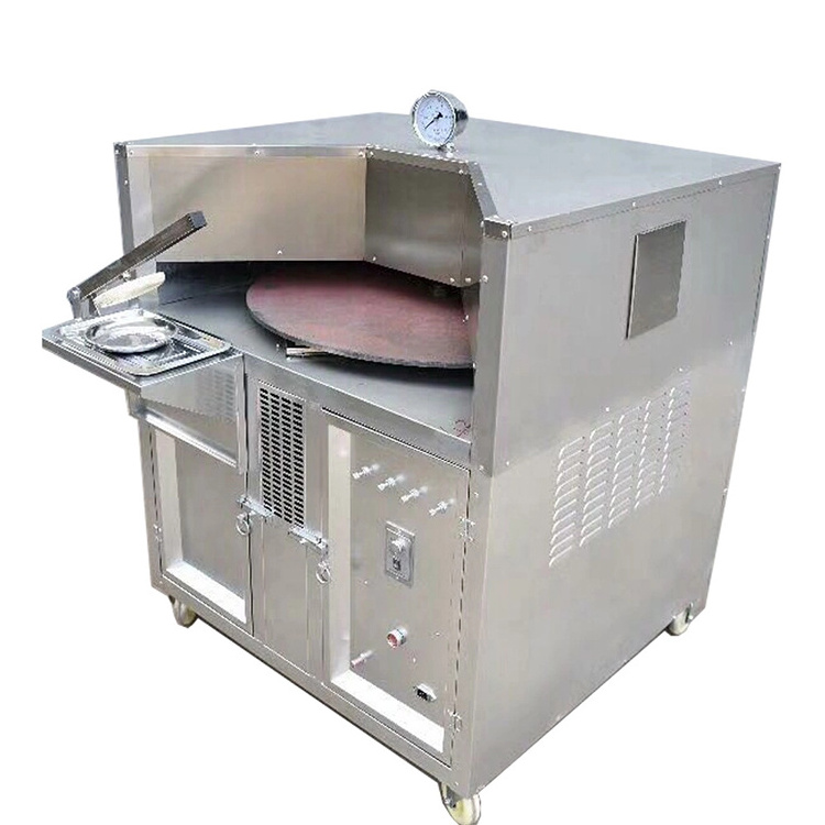 Automatic Naan Bred Oven Bake Machine Arabic Rotary Greek Pita Bread Oven For Roti And Desserts