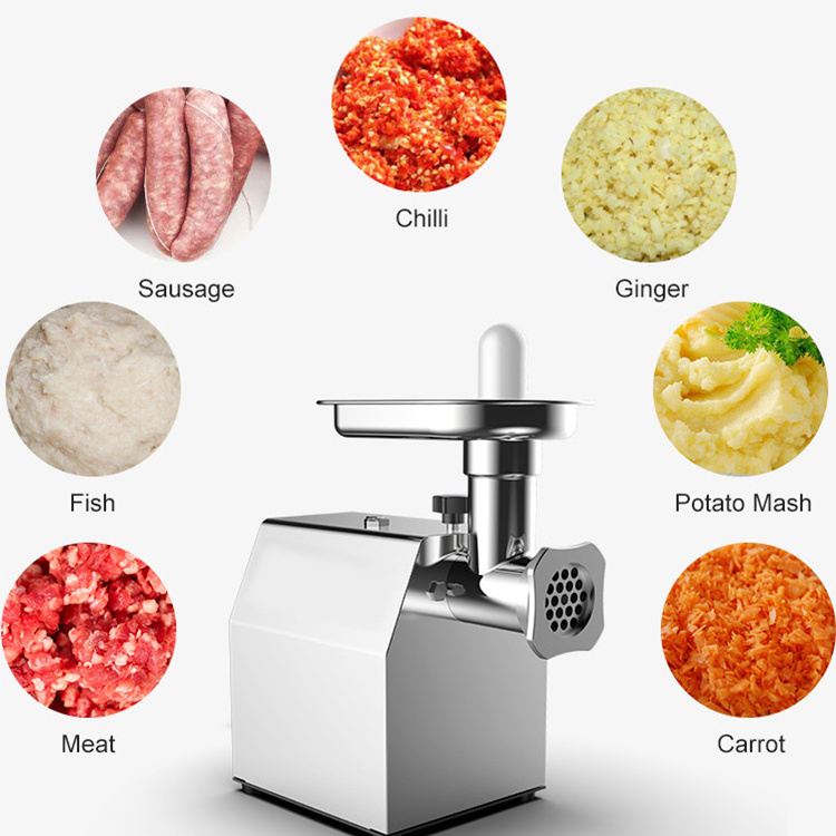 Pork Chopper QD-8 Small Electric Meat Grinder  Forward-Reverse Switch Mincing Machine For Making Minced Beef