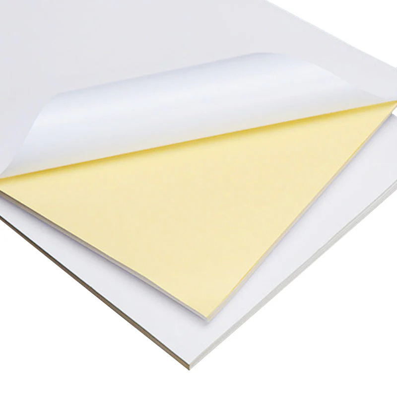 Self Adhesive paper Cast Coated Paper for Sticker Label in Roll/Sheets