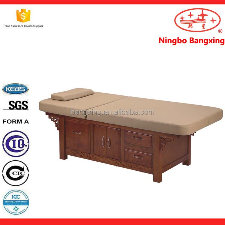 massage bed / wholesale salon SPA bed / massage wooden beauty bed BX-W005