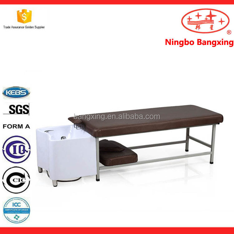 Hair salon shampoo unit portable table of SPA and salon furniture massage bed BX-8106E