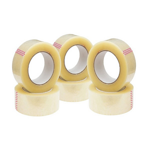 Box Round Adhesive Cinta Adhesiva Transparentes Klebeband Paketband Packing Tape For Carton