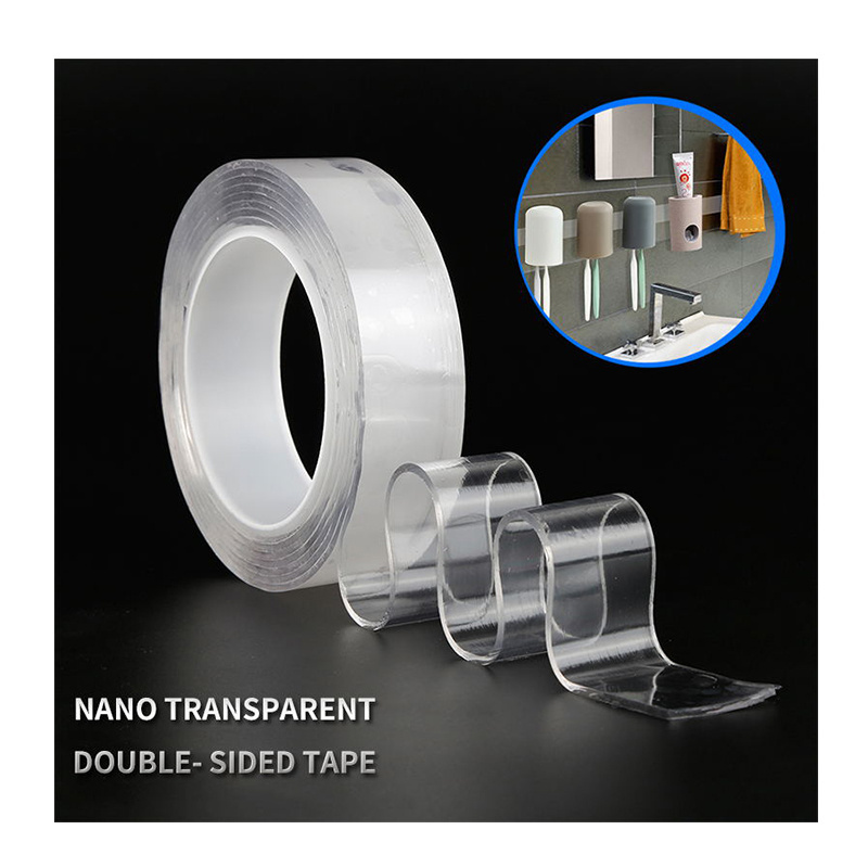 Brand new mounting removable double sided nano tape for bubbles with high quality