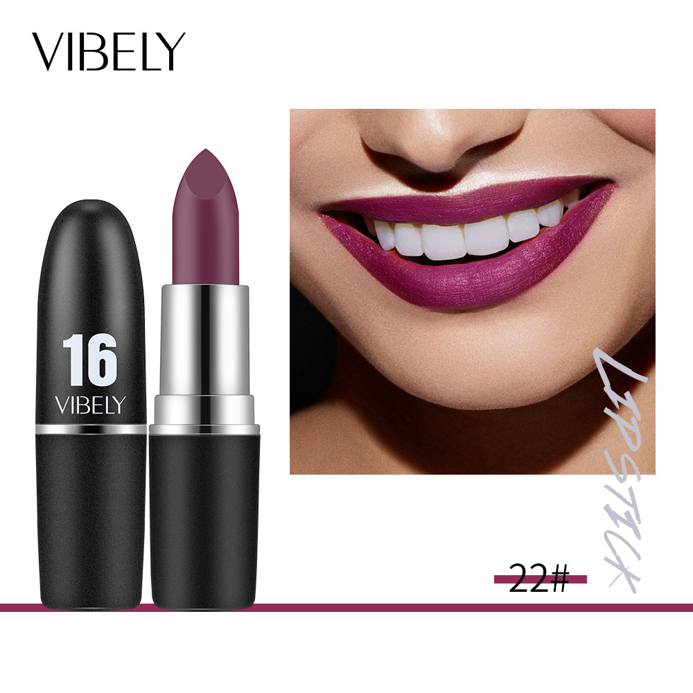 Wholesale Private Label Makeup Lipstick High Pigment 29 Color Waterproof Long Lasting Non Sticky Velvet Matte Bullet Lipstick