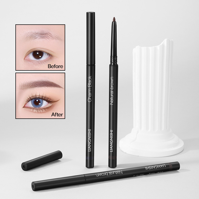 High Quality Private Label Vegan Smooth Long Lasting Waterproof Matte Eyeliner Pen Liquid Eyeliner Pencil Herbal Ingredients Eye