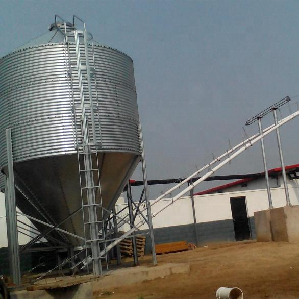 Farm Chicken Feeding Grain Storage Silo for sale