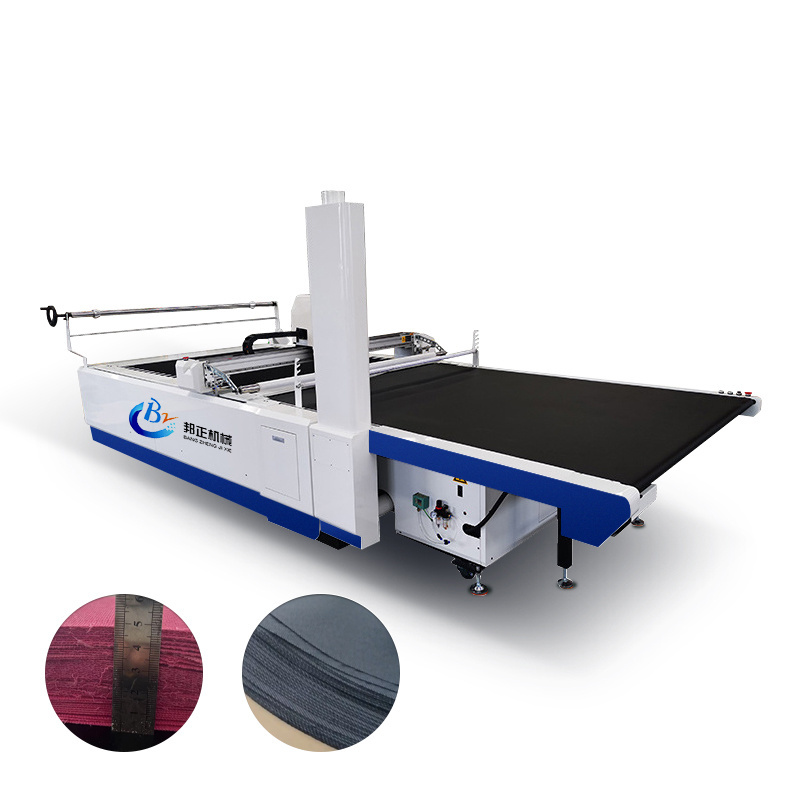 Customized CNC fully automatic fabric dress multi-layer cutting machine textile fabric cutting machine