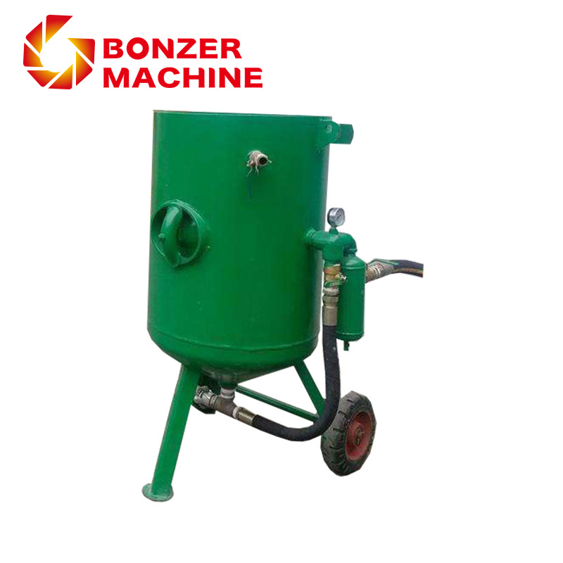 Sandblast Portable Pot Mobile Sandblasting Equipment For Sale