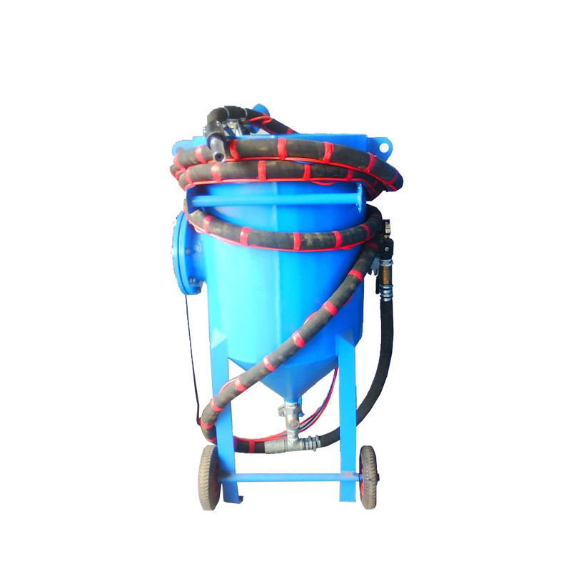 Eco-Friendly Sand Blasting for Rust Removal/Movable Sandblasting Pot