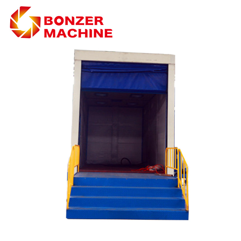 Indoor air sand blasting cabin/shot blasting room for auto spare parts/sand blast booth