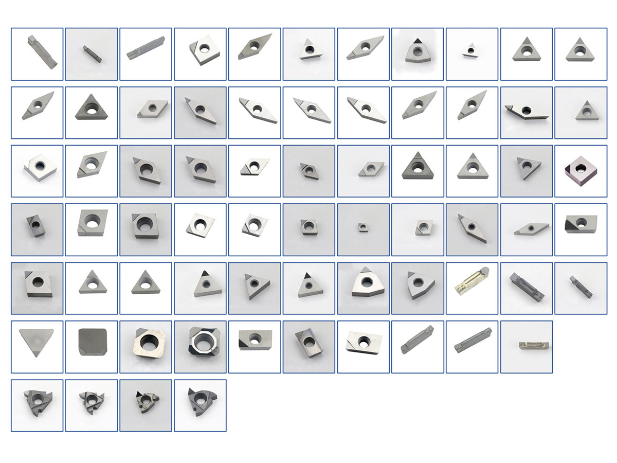 CBN PCD Turning Inserts CCMT060204 CCMT09T304 CCMT120408 knife Diamond Inserts For CNC Lathe Tools Cubic boron nitride Inserts