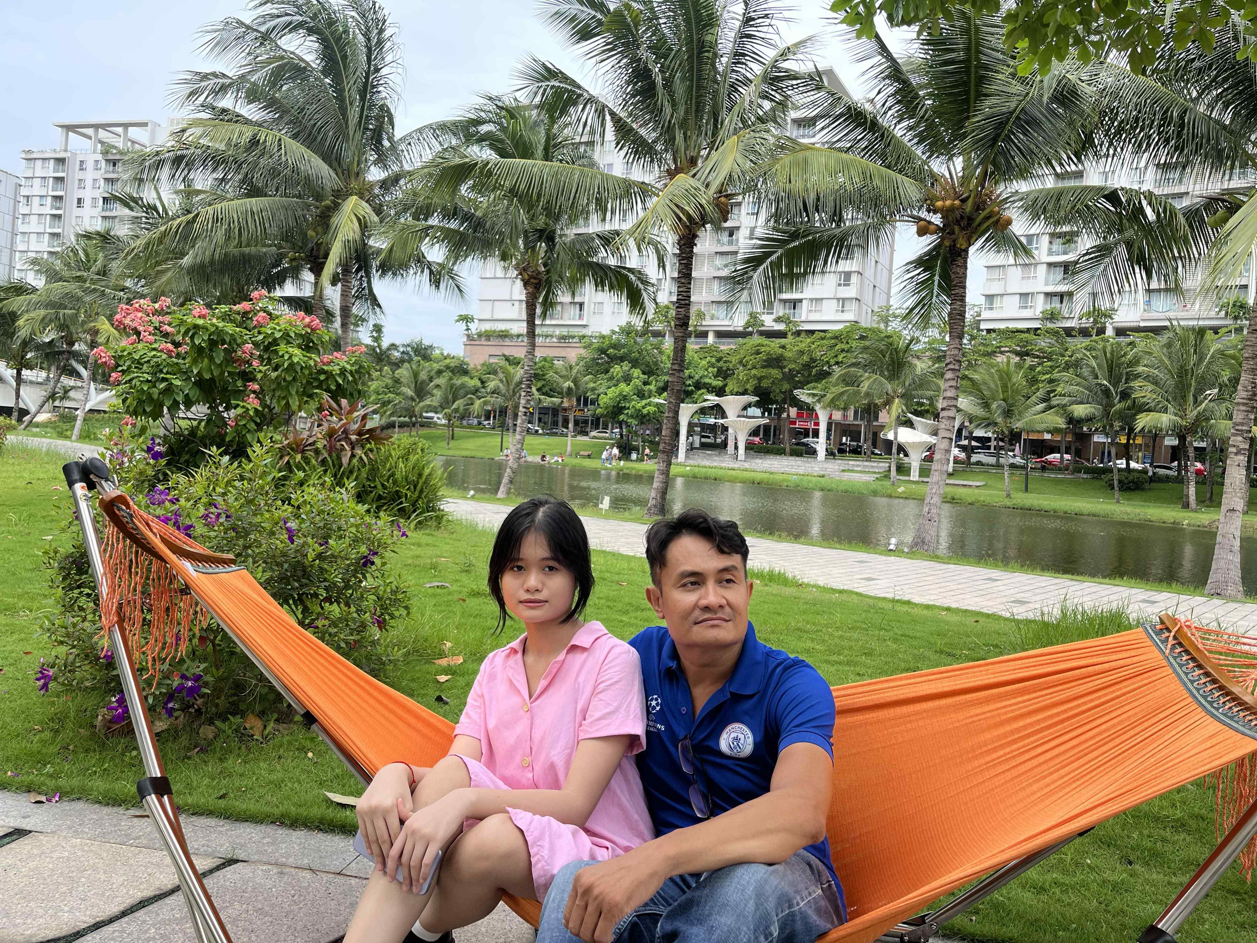 Polyester Hammock with Steel stand included Portable hammock with stand from Ban Mai Vietnam