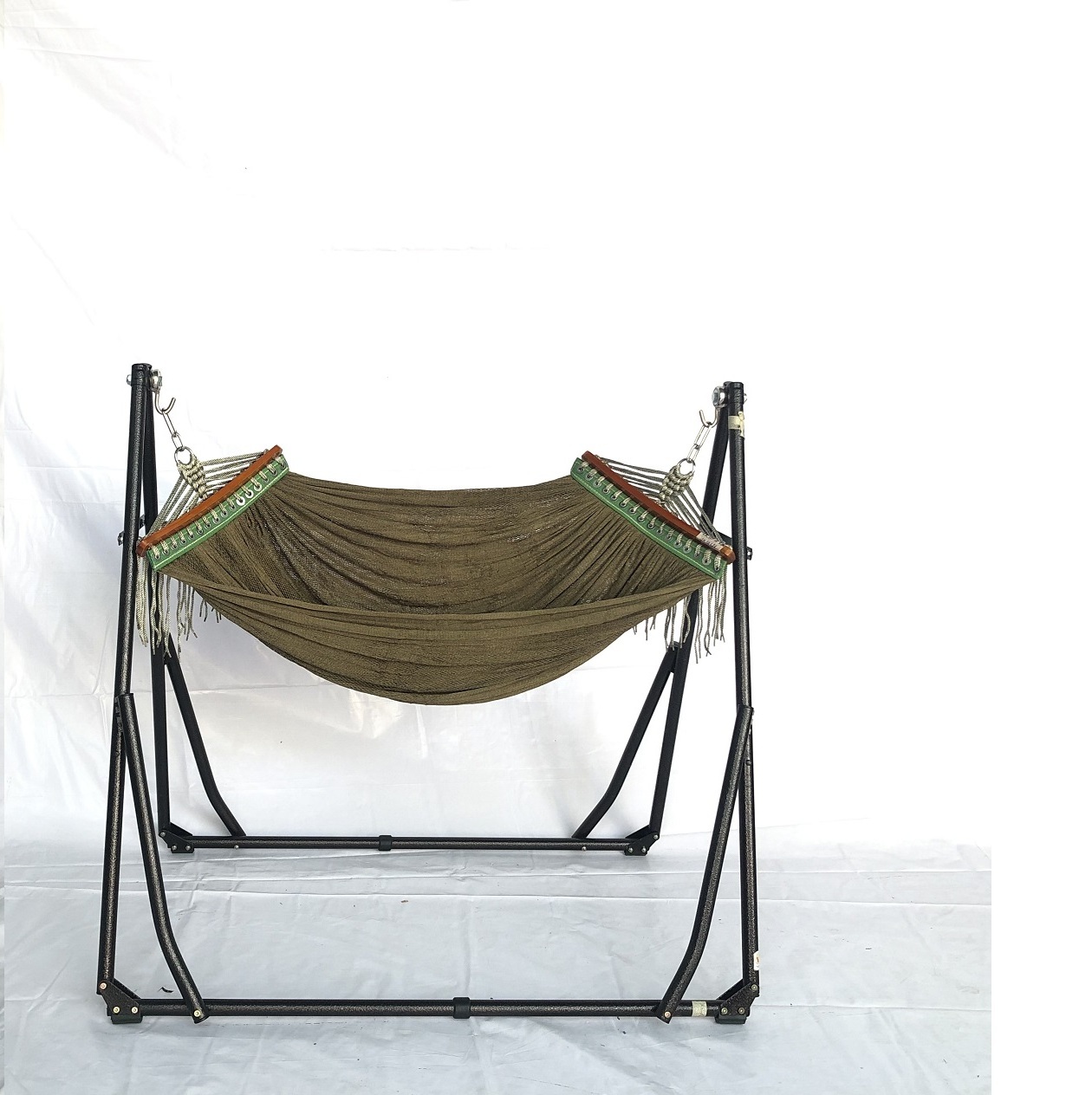 Vietnam supplier Multi-functional Heavy-Duty Steel Hammock Stand 2 Person Hammock Set With Stand