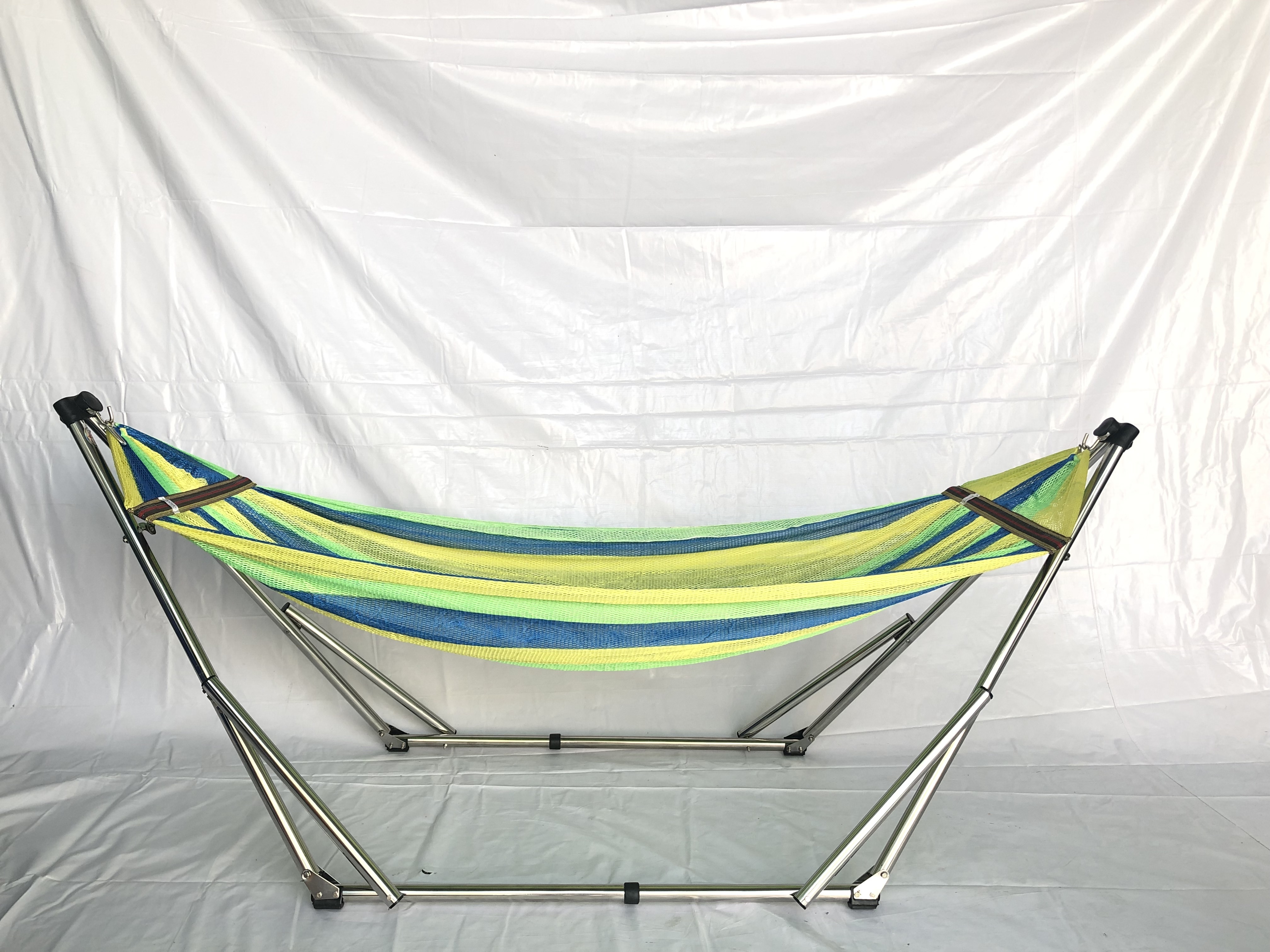 Wholesale Portable Camping Hammock Stand Stainless Steel Pipe Hammock Stand For Outdoor Activities