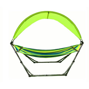 More Expect Ban Mai Factory Directly Easy To Adjust The Length Suncover Portable Hammock With Stand