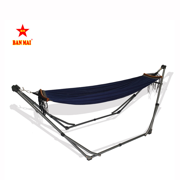 Hot Product In The Tradefair Market With Outdoor Folding Standing Baby Hammock With Mosquito Net