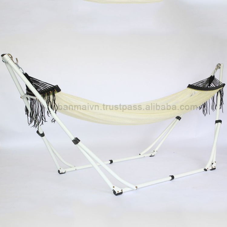 Ready To Ship Ban Main Oem Odm Vip Metal Frame Foldable Hammock Stand To Outdoor