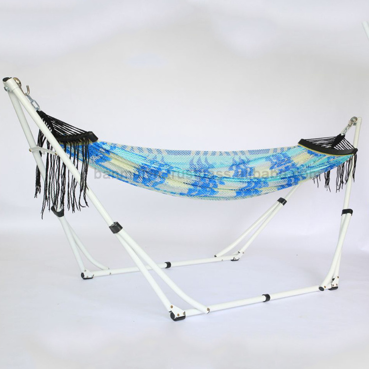 Ready To Ship Ban Main Oem Odm Vip Metal Frame Foldable Hammock Stand To Outdoor