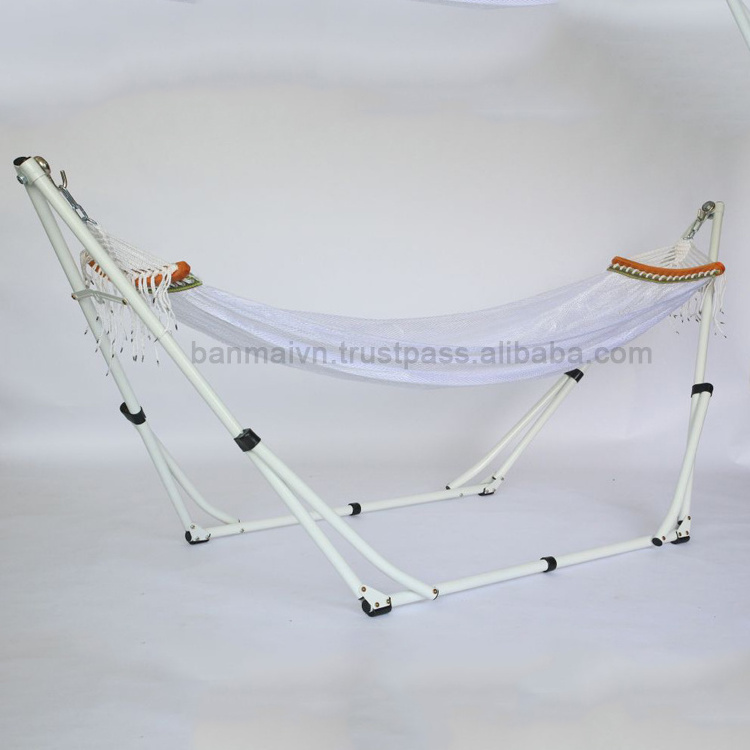 Ready To Ship Ban Main Oem Odm Vip Metal Frame Foldable Hammock Stand To Outdoor