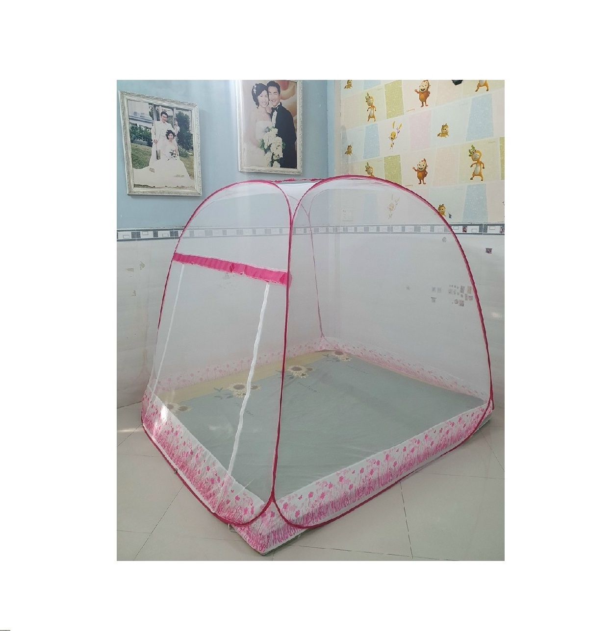 Vietnam Origin Quick Easy Installation Luxury Ultra Large Moskito Net Bed Canopy Mosquito Net