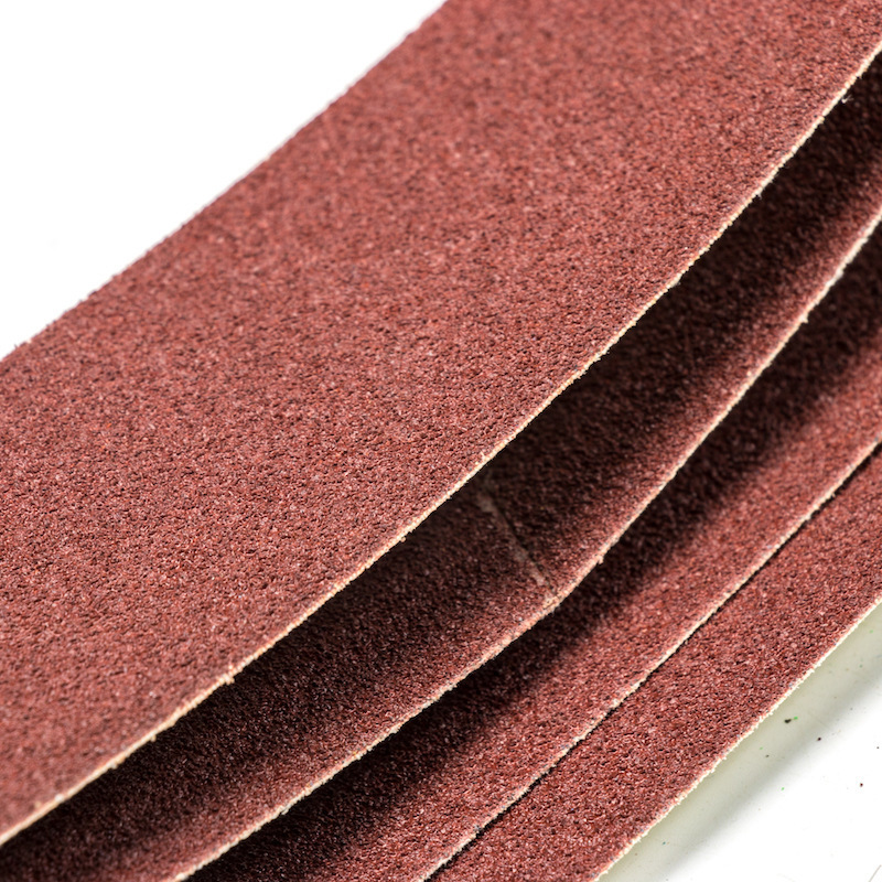 3 x 18 Inch Sanding Belts 80 Grit Aluminum Oxide Sanding Belt Premium belt sander Sandpaper for wood and metal 10 Pack