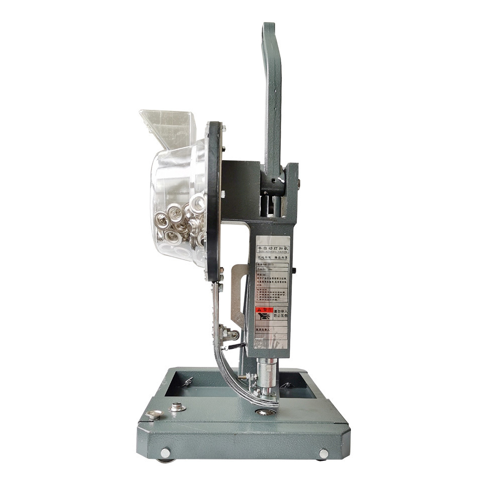 grommet hand press machine with wheels eyelet punch machine press for eyelets