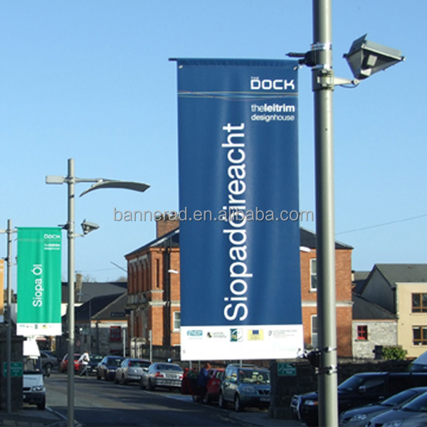 outdoor pole banner stand