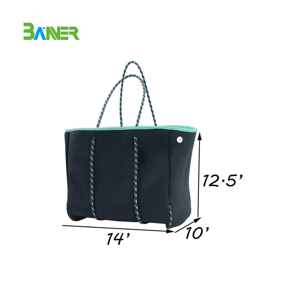 Factory Price Large Supply Women's Summer Large Neoprene Beach Bag