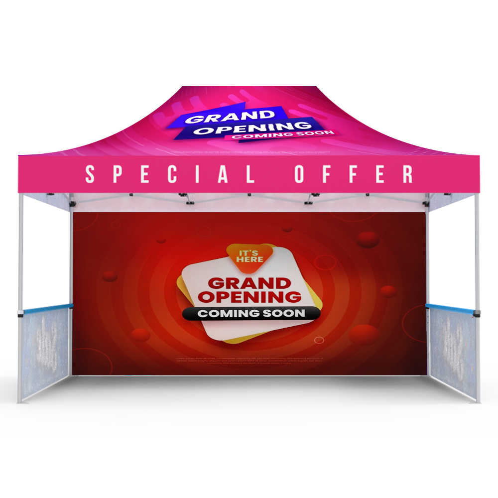 Event Canopy Tent Outdoor Cheap Custom Made Printed Canopy Tent 10ft X 10ft