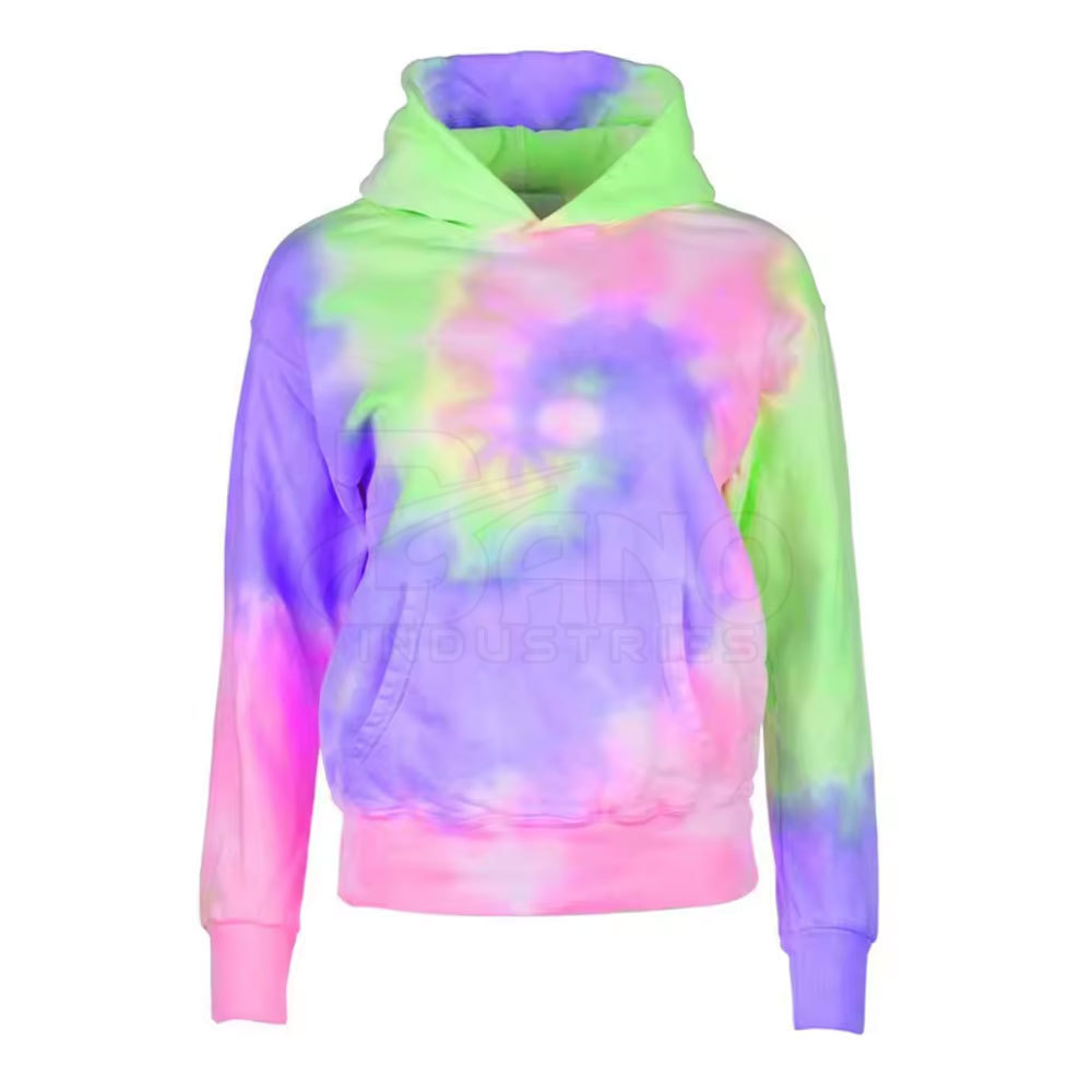 Different Color Women Tie Dye Hoodies Best Quality Latest Design Women Tie Dye Hoodies in LOW MOQ