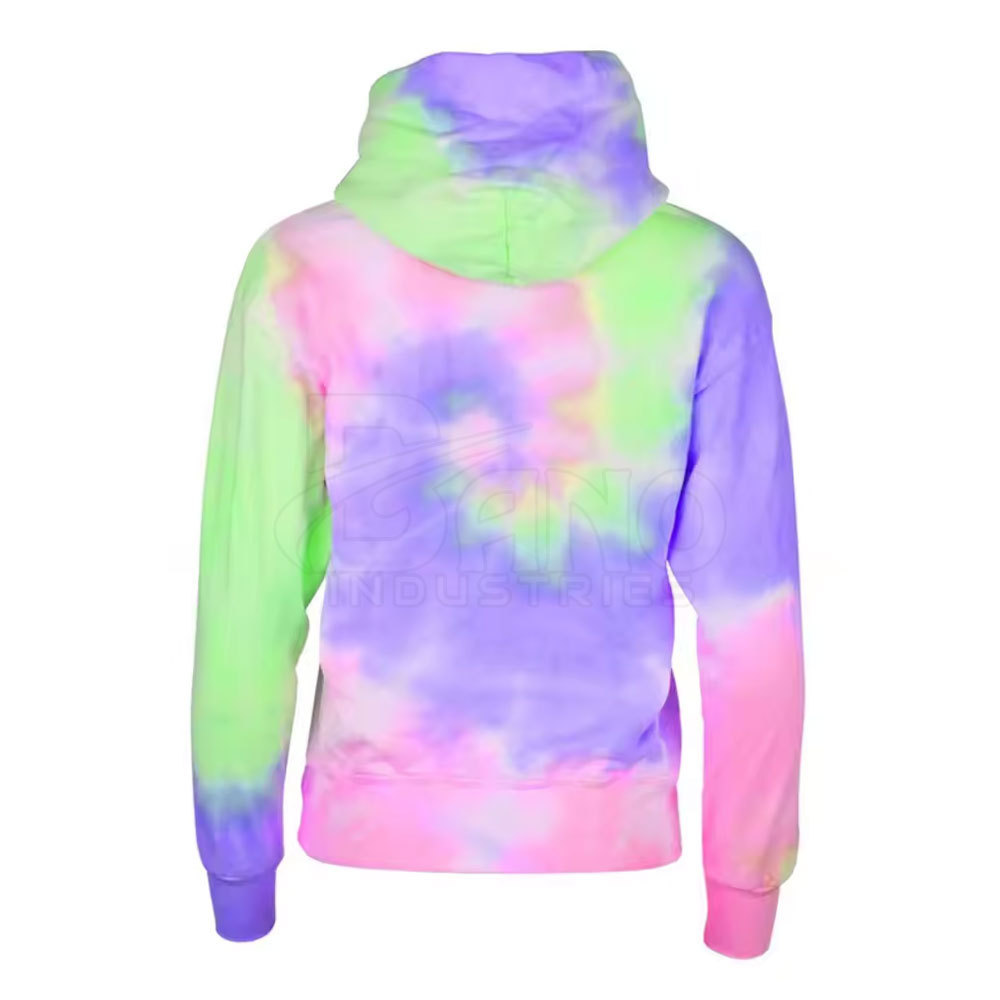 Different Color Women Tie Dye Hoodies Best Quality Latest Design Women Tie Dye Hoodies in LOW MOQ