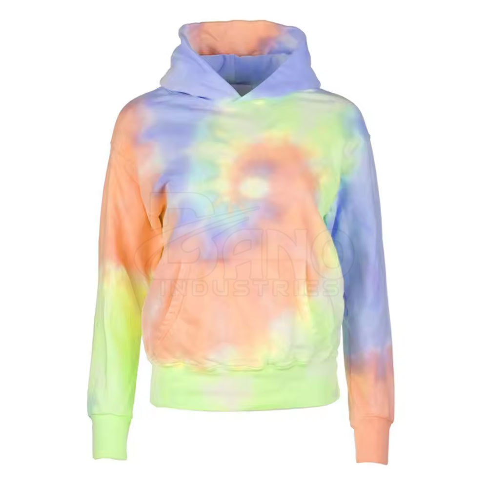 Different Color Women Tie Dye Hoodies Best Quality Latest Design Women Tie Dye Hoodies in LOW MOQ