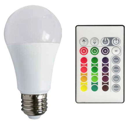 Banqcn 16 Color Changing 4 Modes Magic Light E27 B22 7W 5W RGB LED Lamp Bulb