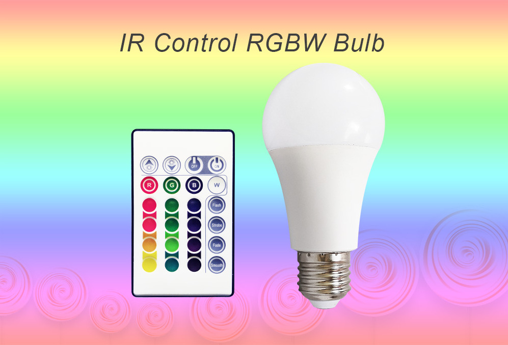 Banqcn 16 Color Changing 4 Modes Magic Light E27 B22 7W 5W RGB LED Lamp Bulb