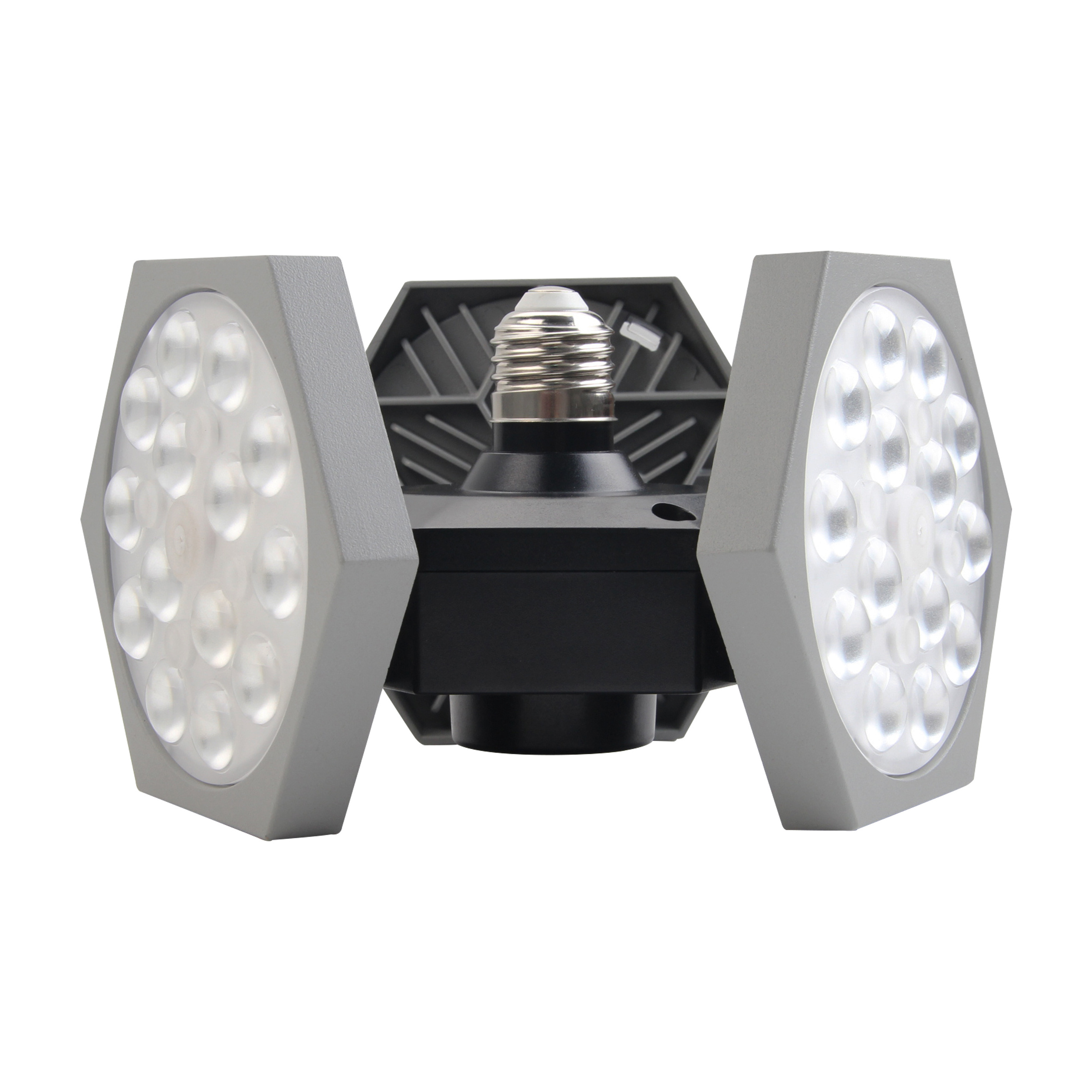 Banqcn DL-60W LED Deformable Light Lamp High-Performance Garage Warehouse Office Garden Workshop Lighting