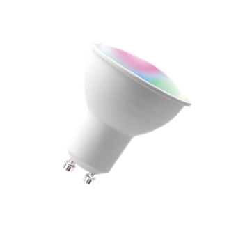 Banqcn smart wifi light bulb GU10 MR16 16 million colors app control brightness dimmable 80% energy saving spot light