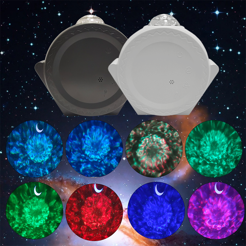 Banqcn Multi-Color Starry Sky Planetarium Projector Remote Control Switch Mode LED Galaxy Lamp for Room Ceiling Night Light