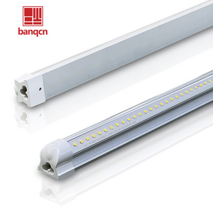 Banqcn warehouse landscape office hotel V-shape led tube light 120lm/W 120degree support multiple connections