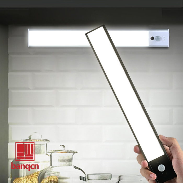 Banqcn LED Cabinet Light Lamp Furniture Light OEM Switch Magnetic Wall Motion Sensor Under LED Cabinet Light