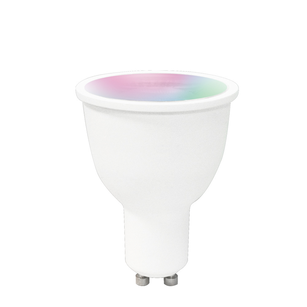 Banqcn Factory direct sales Smart Zigbee GU10  bulb, led smart lights Remote Control and App control-RGBW GU10 Spot light 5W